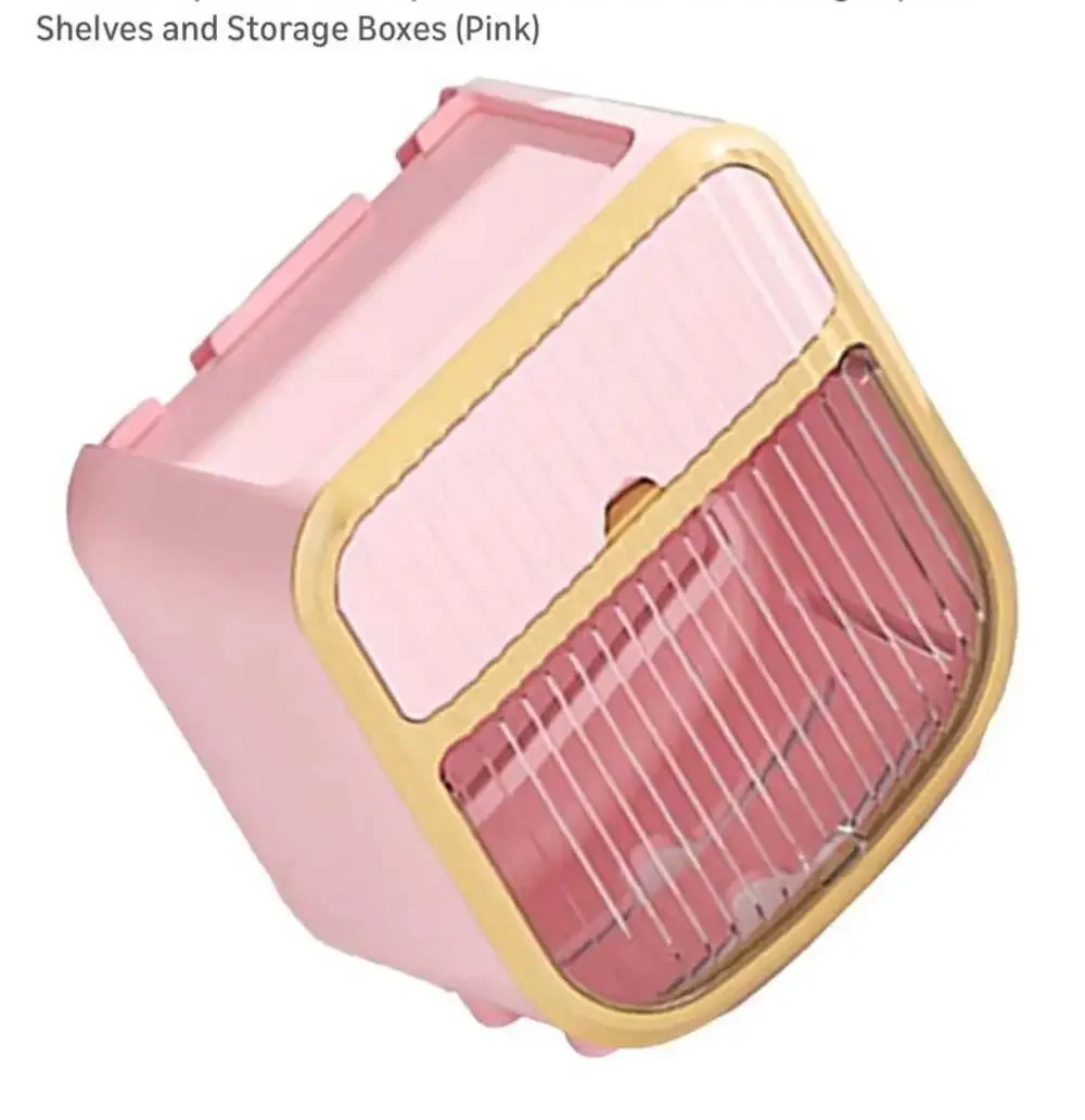 Toilet Paper Holder Wall Mounted Bathroom Tissue Dispensers Pink